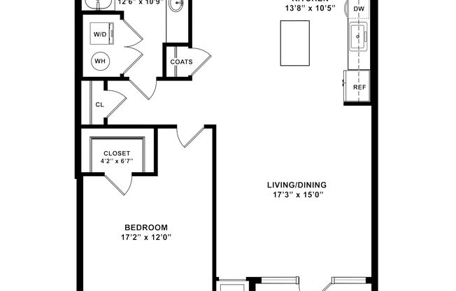 1 bed, 1 bath, 911 sqft, $3,585, Unit 1204