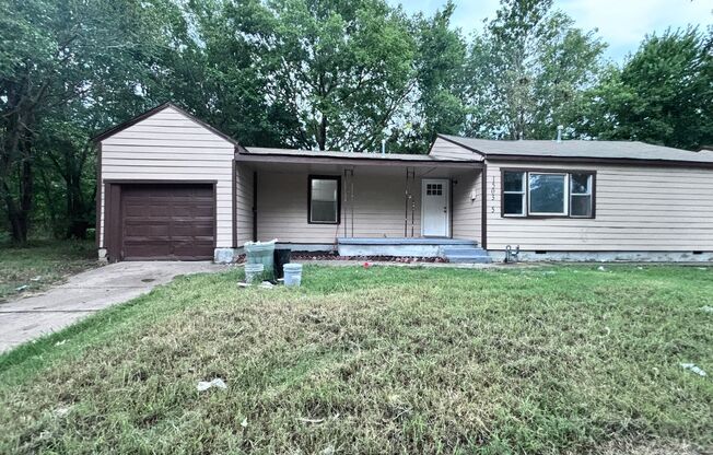 For Rent: Freshly Remodeled 3-Bed, 2-Bath with Garage – 1503.5 E Virgin St, Tulsa, OK