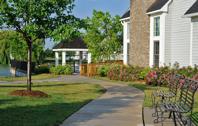 Walking Paths at Northport Apartments, Michigan