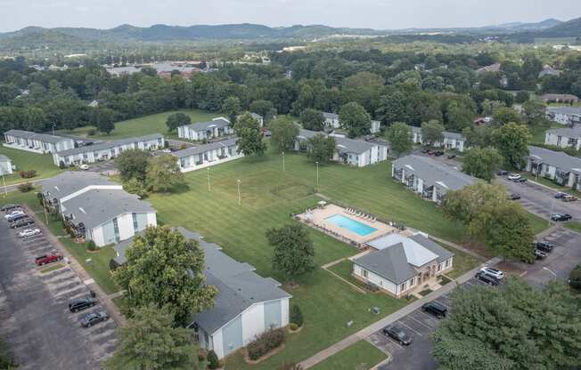 arial view of the properties  at The Madison Franklin, Tennessee