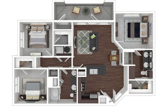 3 beds, 2 baths, 1,154 sqft, $1,563