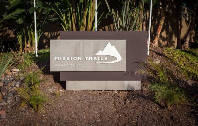 Mission Trails sign