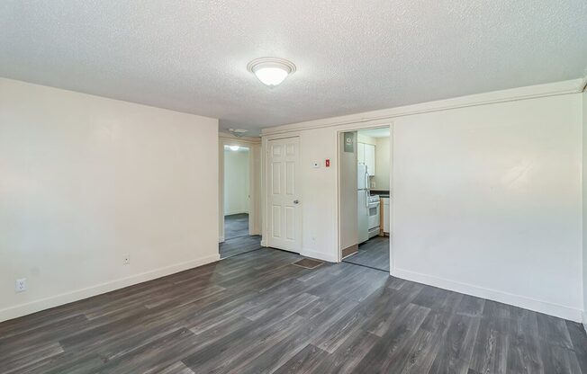 Living room at Sutterfield Apartments in Providence RI