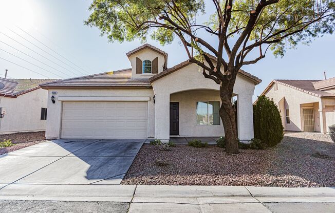 1 Story home with 3 Bedrooms