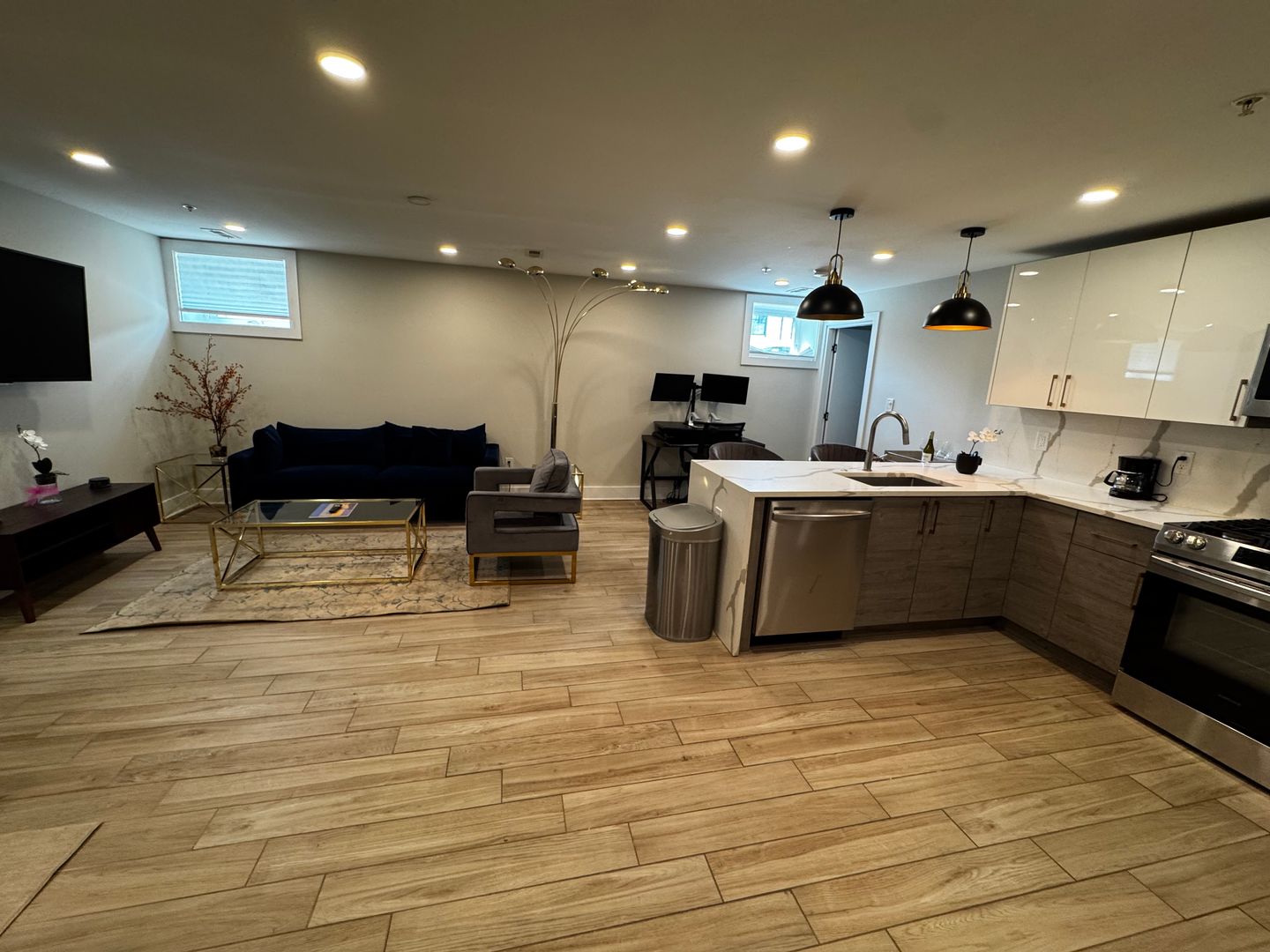 Discover this beautifully renovated 2BD/2BA FULLY FURNISHED condo in the vibrant Carver/Langston neighborhood