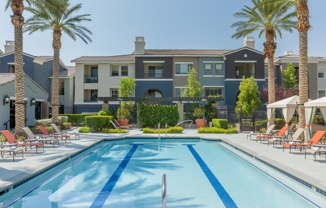 Outdoor Swimming Pool | Best Apartments In North Las Vegas | Avanti