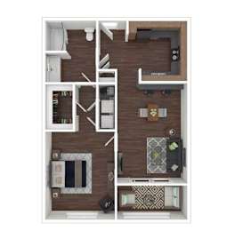 1 bed, 1 bath, 850 sqft, $986