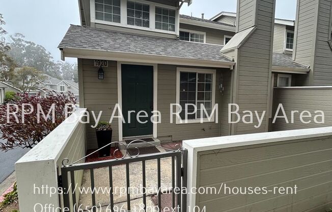 Bright and Airy 2BD 2.5 BTH Townhouse in Daly City