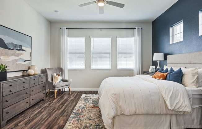 Beautiful Bright Bedroom with Wide Windows at Avilla Cypress Creek, Sun City Center, FL 33573