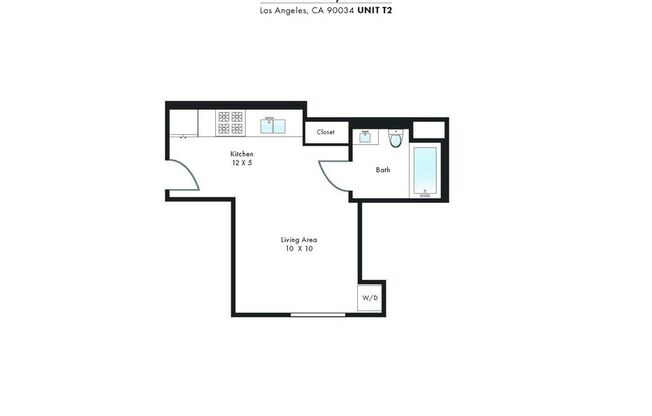 Studio, 1 bath, 350 sqft, $2,450, Unit 236