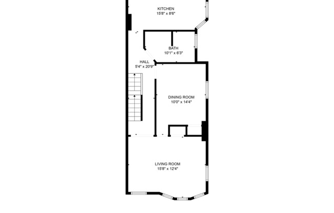 2 beds, 1 bath, 1,020 sqft, $1,595, Unit Apt 2