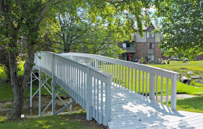 property bridge at Fox Hill Glens