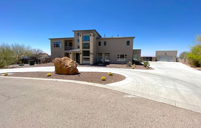 5bed/4.5bath Mansion Gated in West El Paso w/Heated Pool/Spa