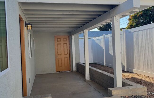 2 bedrooms 1 bath home in San Diego