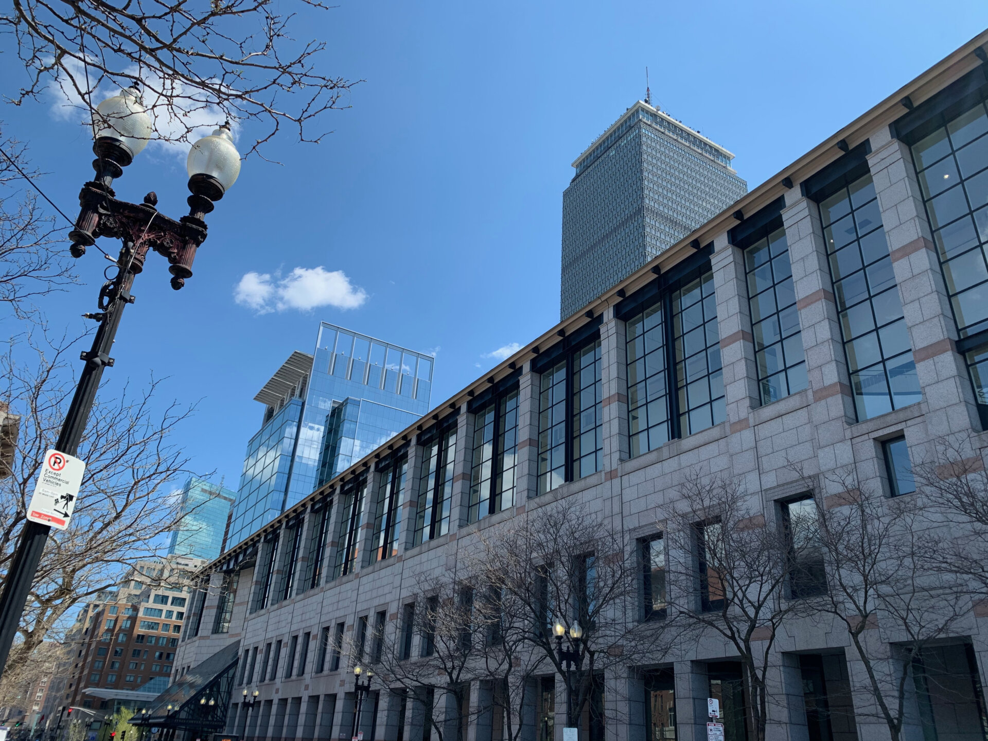 The Prudential Tower from Boylston Street