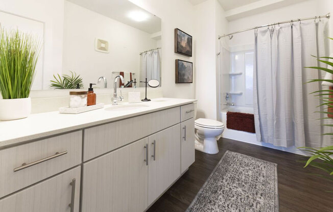 Bathroom at The Whit Apartments, Indianapolis, 46204