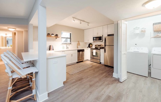 a kitchen or kitchenette at 98 on clyde spa retreat ohakune holiday home