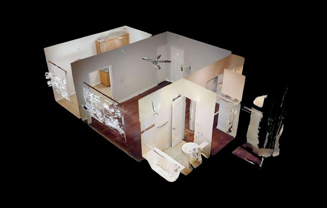 Studio, 1 bath, 450 sqft, $1,370.42, Unit 207