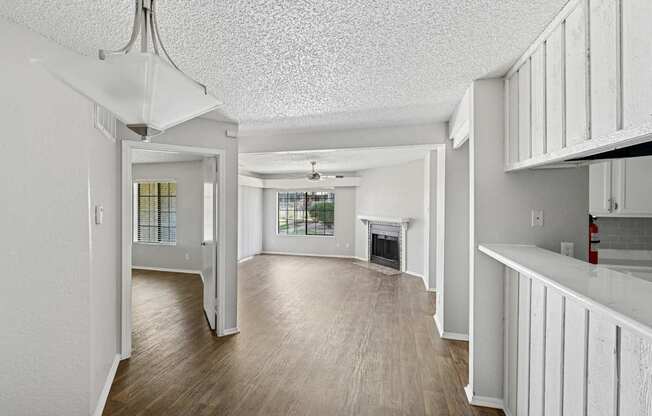 Copper Canyon Apartments in Bedford, TX, unit A1 Entry Way