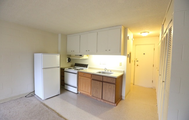 Studio, 1 bath, 302 sqft, $1,125, Unit 206