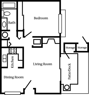 1 bed, 1 bath, 734 sqft, $2,148, Unit 3316