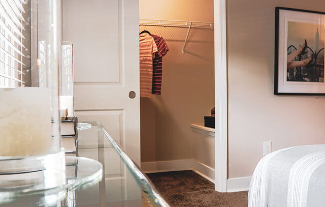 spacious closets at Georgetown of Kettering Apartments