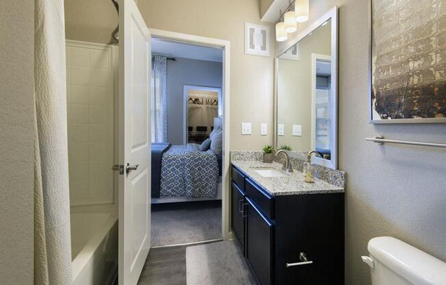 Modern Bathroom at Watermark at Harvest Junction, Longmont