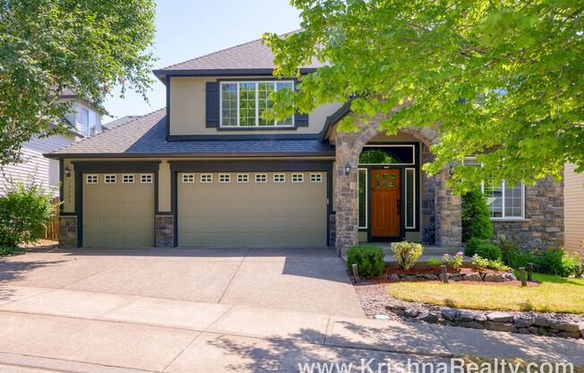 Beautiful 5BD* 3BA*  Single Family Home Located in Quiet Arbor Creek at Cascadian in South Bethany Community! *Hot Tub!* *Smart Car Friendly* *Solar Panels* *A+ Schools!*