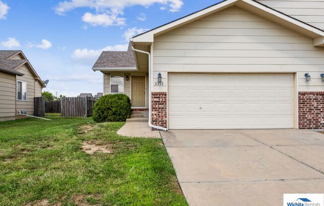 3 bedroom 2 bath  - NE Wichita ***$200 Off 1st Months Rent***