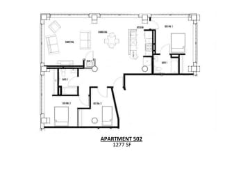 3 beds, 2 baths, 1,183 sqft, $2,600