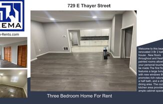 Beautifully renovated /updated pha friendly  3Br 2 Bath house