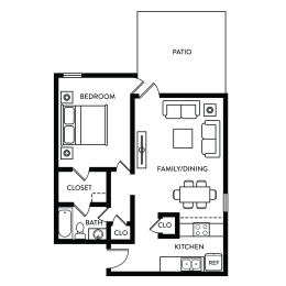 1 bed, 1 bath, 700 sqft, $1,176