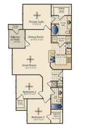 3 beds, 2 baths, 1,277 sqft, $1,715