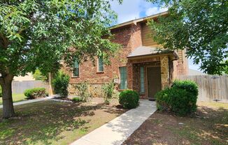 Townhome with attached double car garage