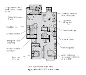 2 beds, 1.5 baths, 899 sqft, $1,825