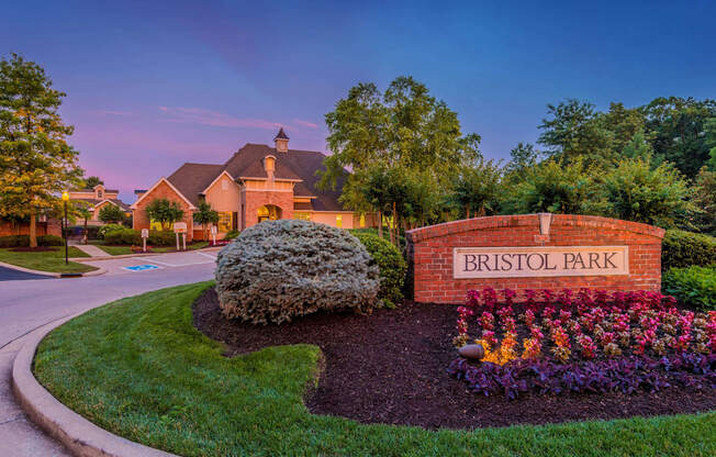 Bristol Park Monument Sign