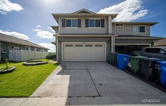 AVAILABLE NOW! Ready to move in 3-bedroom, 2.5-bath 2-story duplex home in Iliahi at Ho'opili