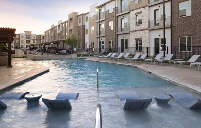 Pool View at Epic Apartments, Texas