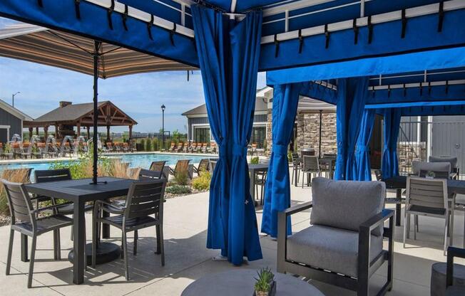 Poolside Cabana at Watermark at Harvest Junction, Longmont, CO