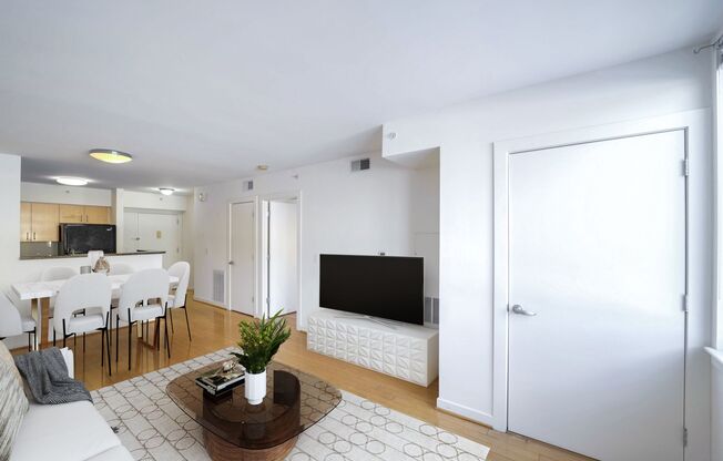Spacious 1BR + Parking and Building Amenities at Capitol Hill Tower, Navy Yard DC