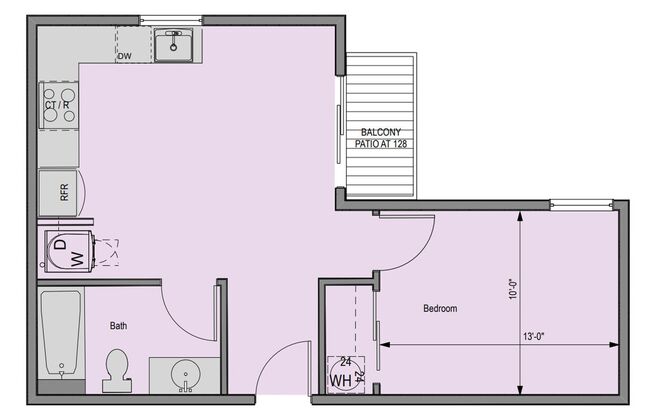 1 bed, 1 bath, 720 sqft, $1,985, Unit 423