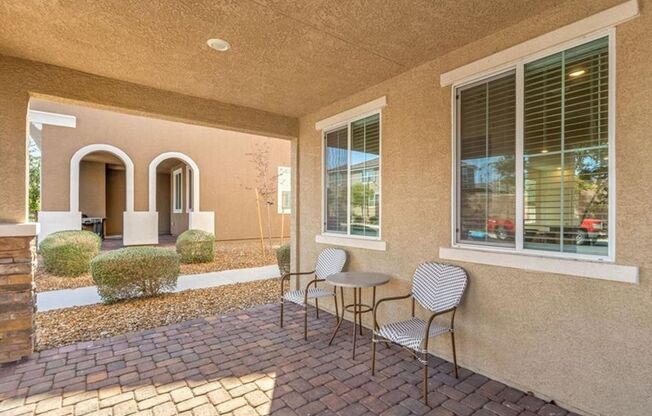 Inspirada town home with attached 2 car garage.