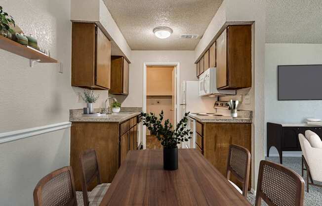 Separate Dining Area with Overhead lighting