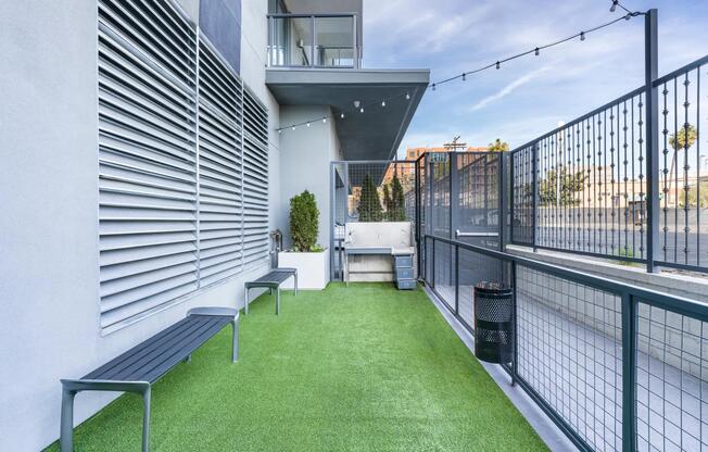 The pet-friendly community includes a pet spa, ensuring a convenient and enjoyable experience for pet owners.