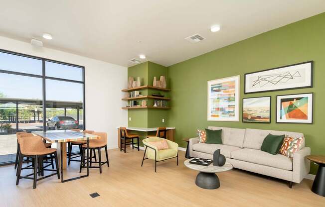 Clubhouse at Streamliner 16th Apartments in Phoenix