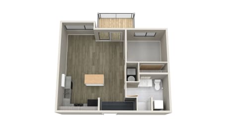 1 bed, 1 bath, 625 sqft, $1,014