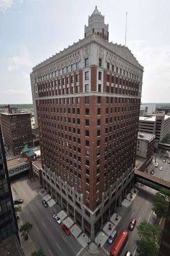 Historic skyscraper exterior