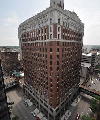 Historic skyscraper exterior