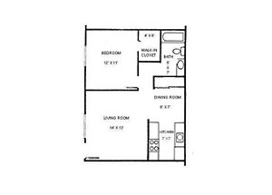1 bed, 1 bath, 650 sqft, $1,610