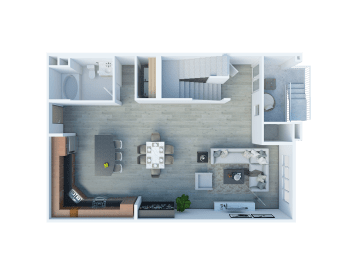 1 bed, 1 bath, 1,320 sqft, $3,258